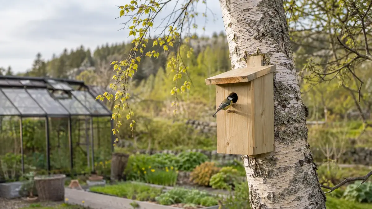 Fuglehus og fuglekasse